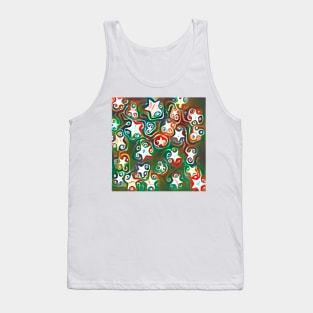 Colorful stars pattern Tank Top